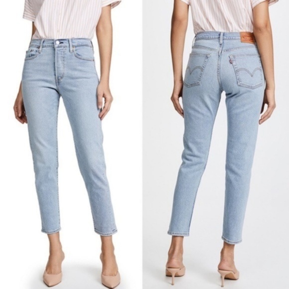 Levi's Denim - Levi's Wedgie High Waisted Jeans in Bauhaus Blues